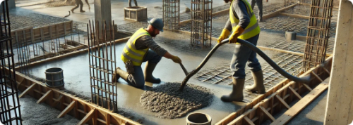 Промышленные бетонные работы